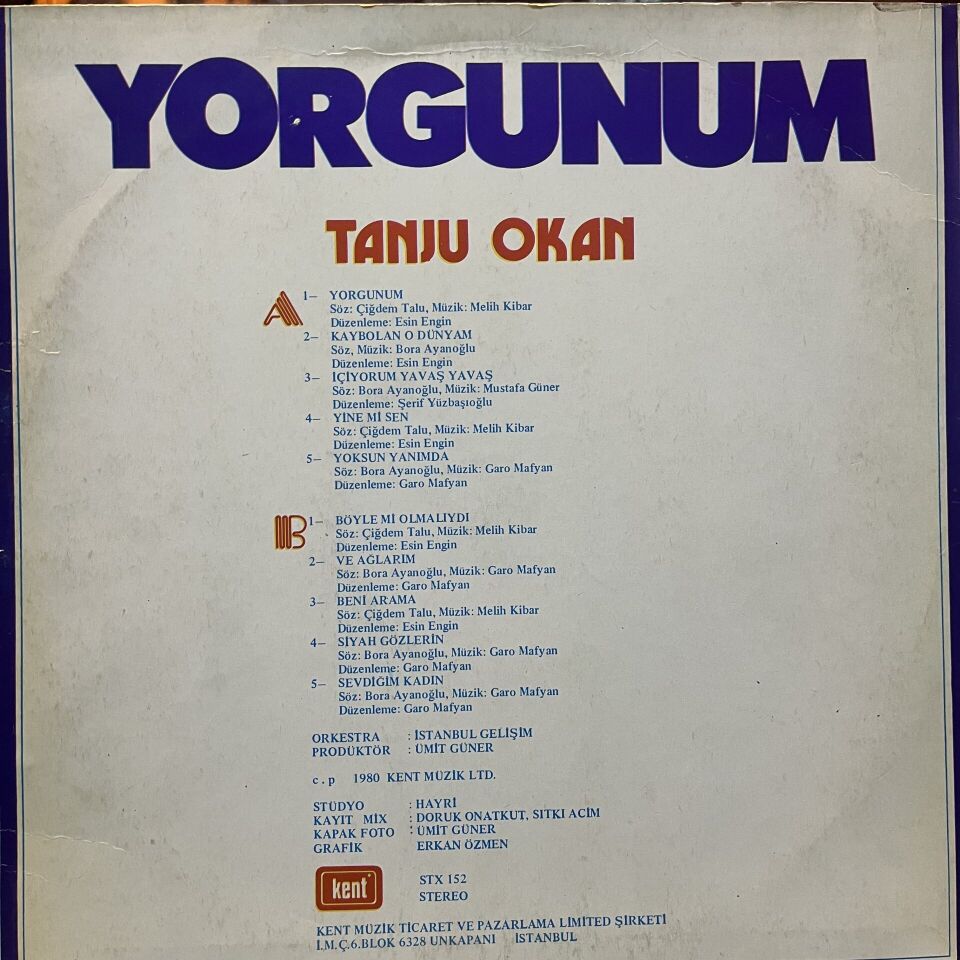 Tanju Okan – Yorgunum