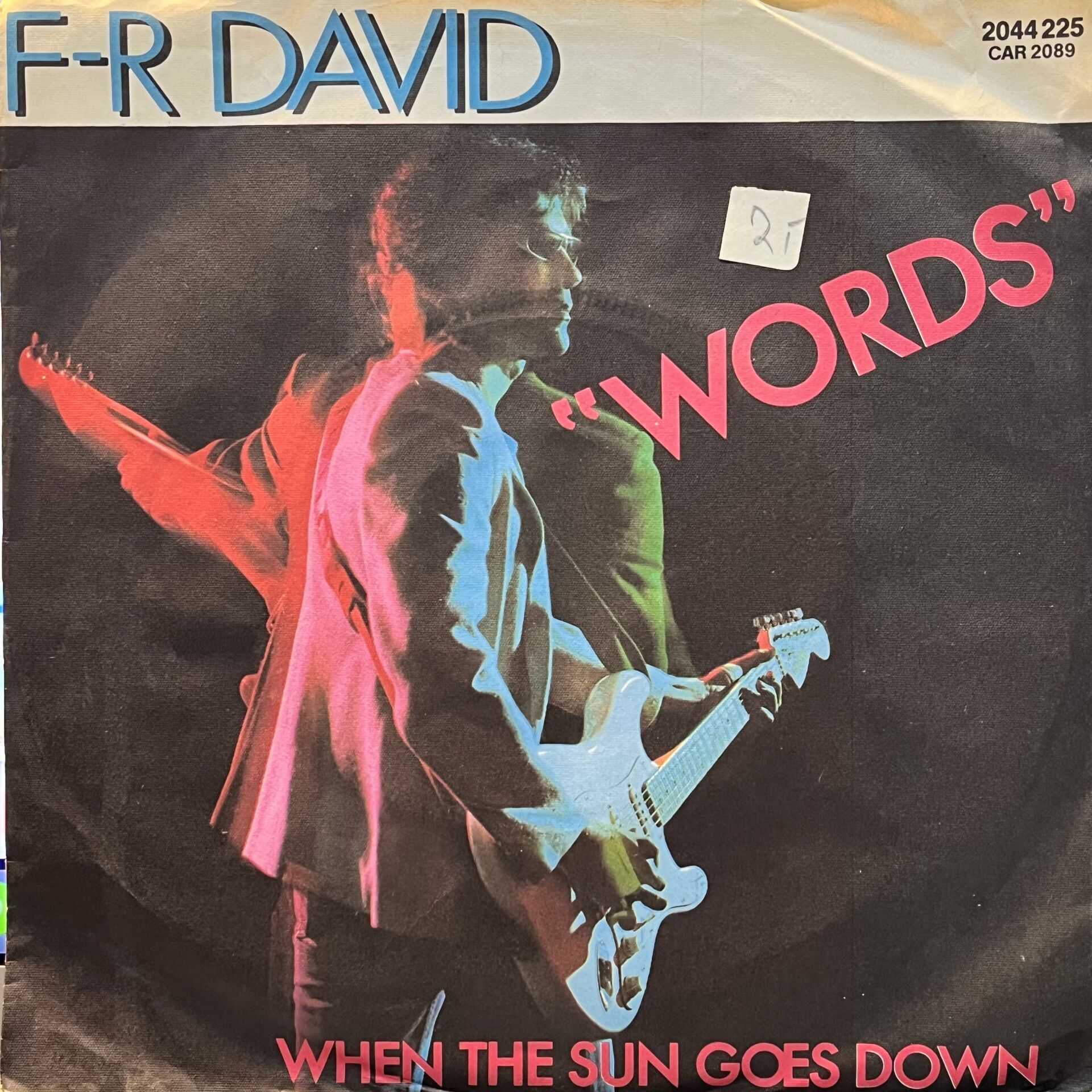 F-R David* – Words