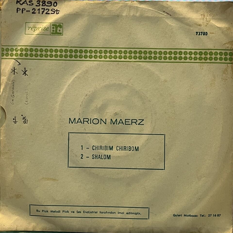 Marion Maerz – Chiribim, Chiribom / Shalom