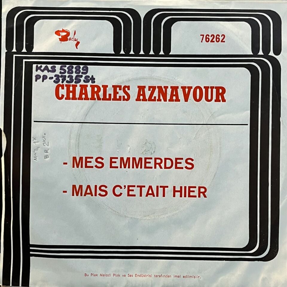 Charles Aznavour – Mes Emmerdes