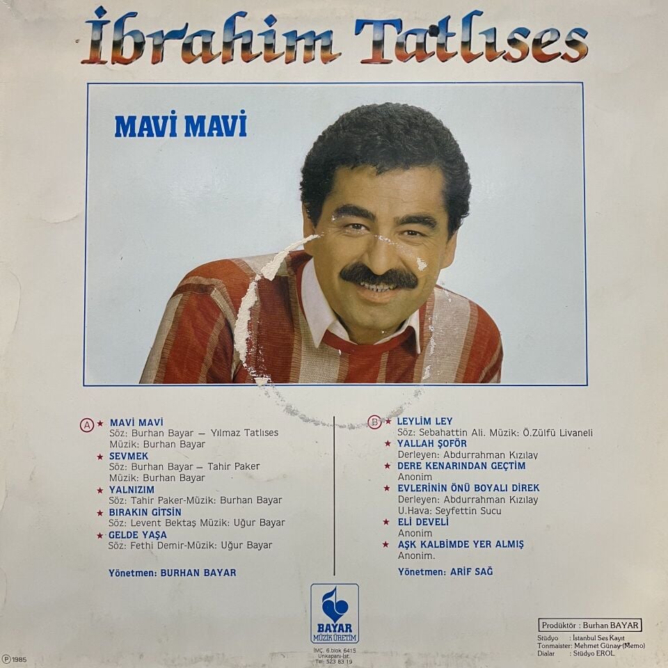 İbrahim Tatlıses – Mavi Mavi