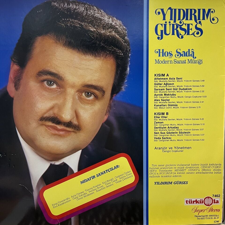 Yıldırım Gürses – Hoş Sada