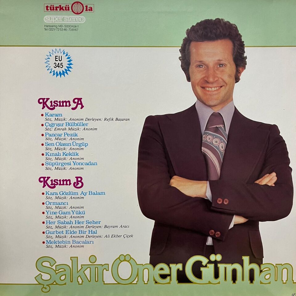 Şakir Öner Günhan – Karam