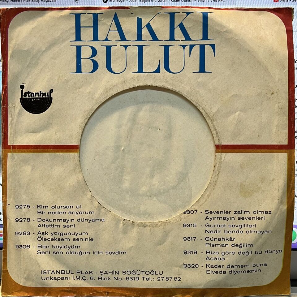 Hakkı Bulut – Sevenler Zalim Olmaz / Ayırmayın Sevenleri