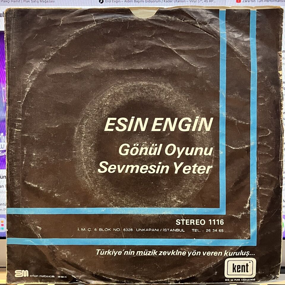 Esin Engin – Gönül Oyunu / Sevmesin Yeter